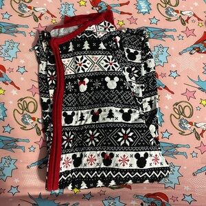 Little Sleepies Red and Black Holiday Pajamas women’s  zippy